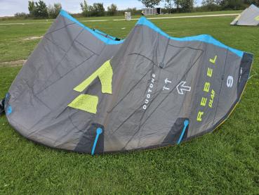 Preview: 2025 Duotone REBEL D/LAB in 9m dark grey in sehr gutem Zustand