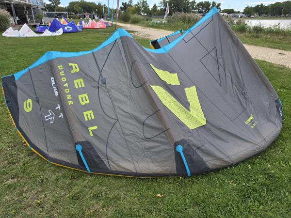 2025 Duotone REBEL D/LAB in 9m dark grey in sehr gutem Zustand