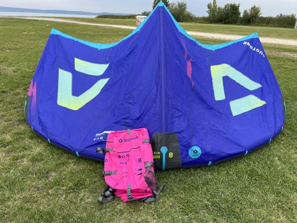 2025 Duotone Evo SLS 8m in großartigem Zustand