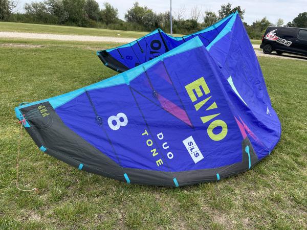 2025 Duotone Evo SLS 8m in großartigem Zustand